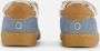 Shoesme Baby Babysneakers Jongens White Light Blue Leer - Thumbnail 4