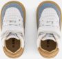 Shoesme Baby Babysneakers Jongens White Light Blue Leer - Thumbnail 5