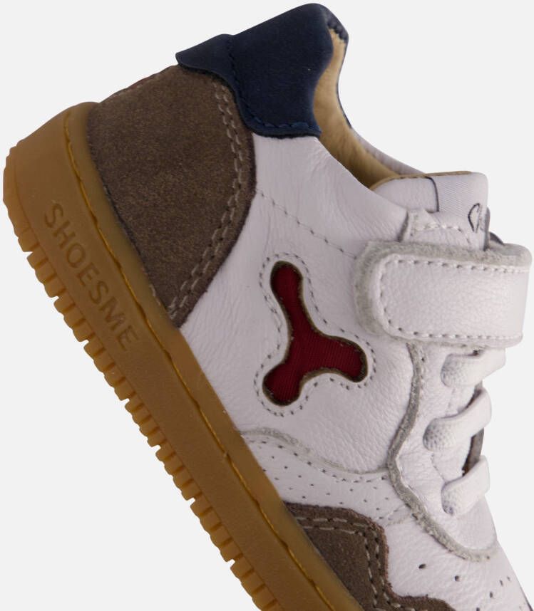 ShoesMe BN24S012-A white taupe multi bruin - Foto 8