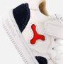 Shoesme Bn24s012 Lage sneakers Leren Sneaker Wit - Thumbnail 10