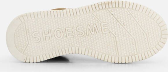 Shoesme Basket Sneakers beige Leer