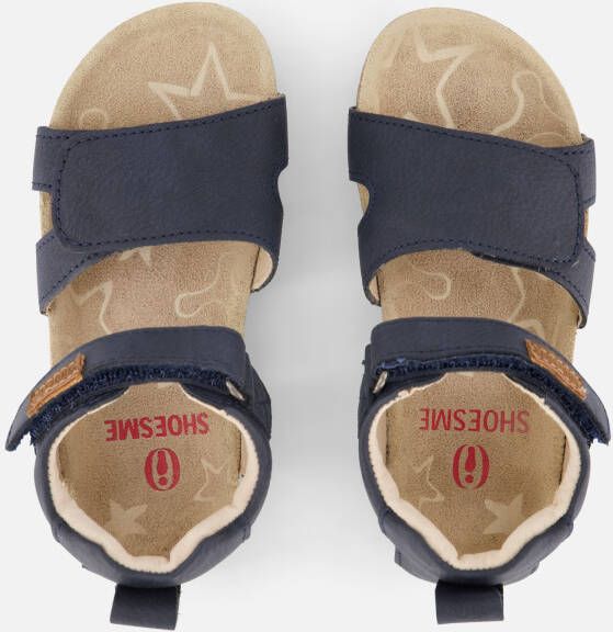 Shoesme Bio Sandalen blauw Leer