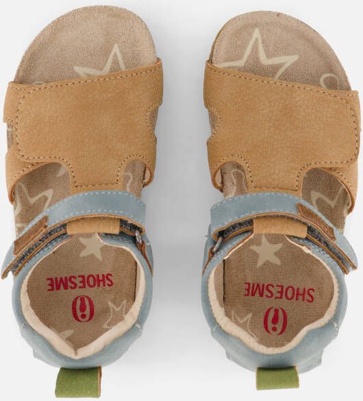 Shoesme Bio Sandalen blauw Leer