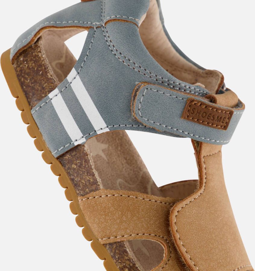 Shoesme Bio Sandalen blauw Leer