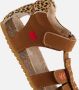 Shoesme Bi25s006 Sandalen Meisjes Bruin - Thumbnail 10