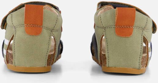 Shoesme Bio Sandalen groen Leer