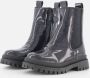 Shoesme lak chelsea boots met glitters zwart 24 | Enkelboot van - Thumbnail 8