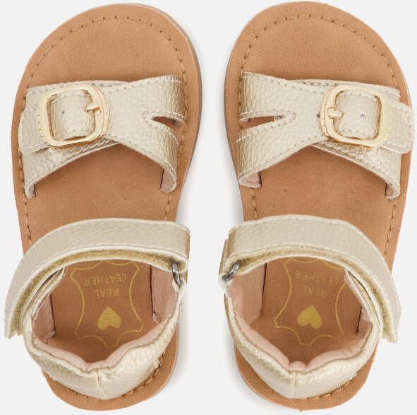 Shoesme Classic Sandalen goud Leer