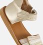 Shoesme Classic Sandalen goud Leer - Thumbnail 6