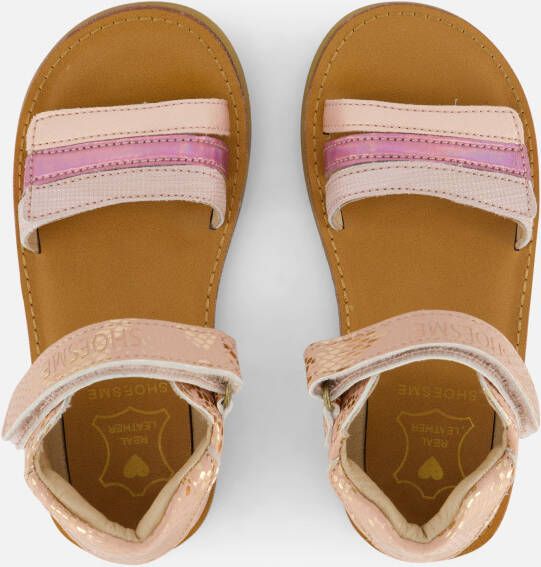 Shoesme Classic Sandalen roze Leer