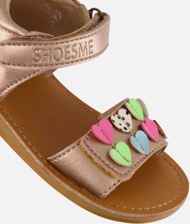 Shoesme Classic Sandalen roze Leer