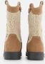 Shoesme suède cowboylaarzen beige Bruin Meisjes Suede Bloemen 28 - Thumbnail 6
