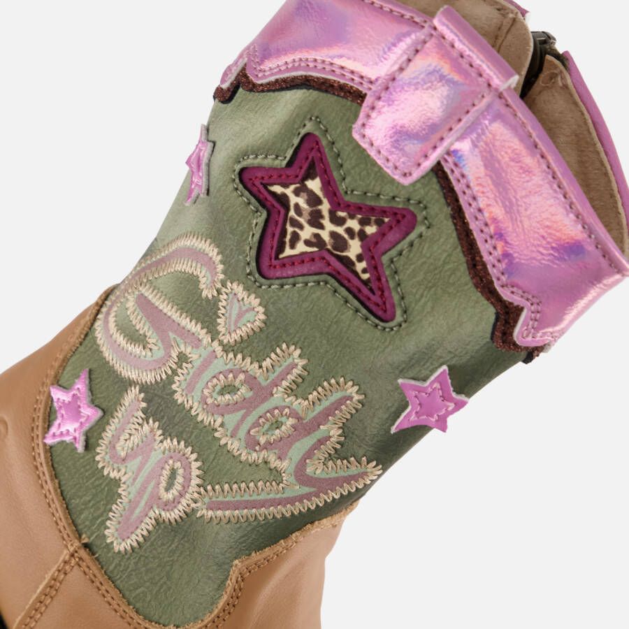 Shoesme Giddy Up Laarzen cognac Leer