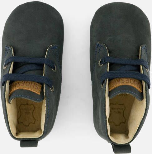 Shoesme Babyschoenen blauw Leer