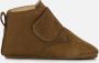 Shoesme Baby Babyslofjes Jongens olive green Leer - Thumbnail 3