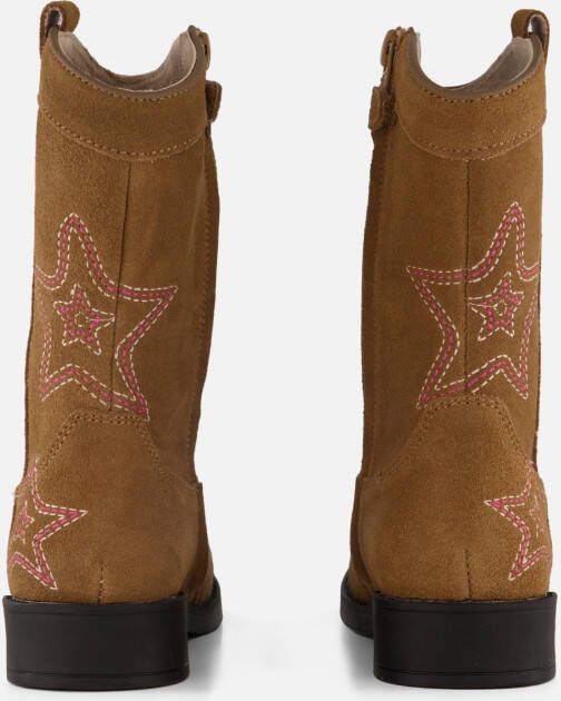 Shoesme Laarzen ster cognac Leer