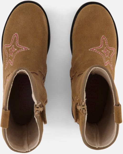 Shoesme Laarzen ster cognac Leer