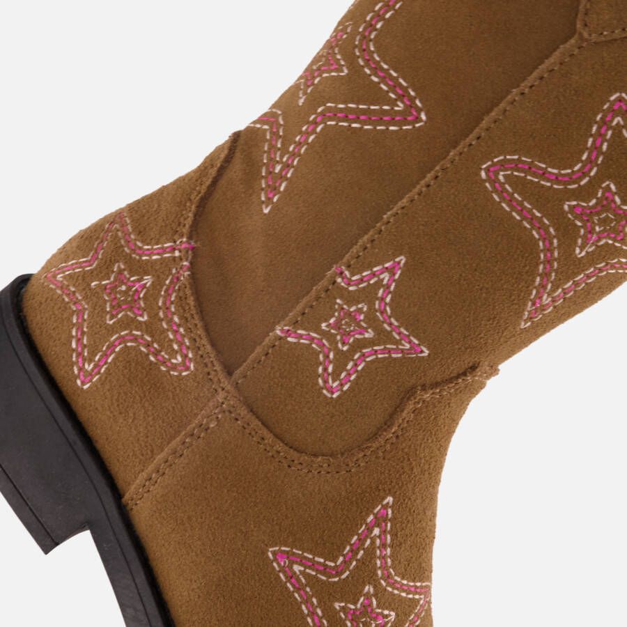 Shoesme Laarzen ster cognac Leer