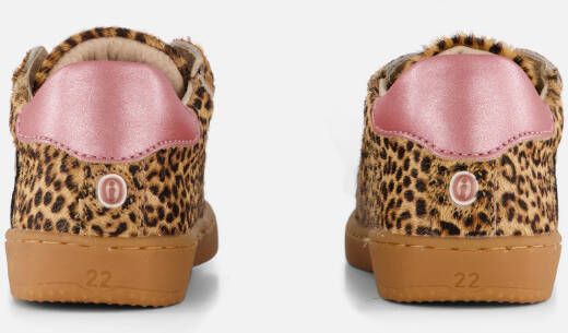 Shoesme Leopard Babyschoenen cognac Suede