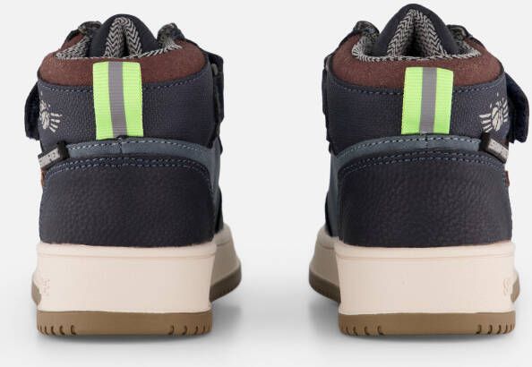 Shoesme New Outsole Sneakers blauw Leer