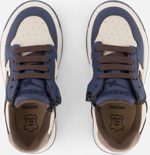 Shoesme New Outsole Sneakers blauw Suede