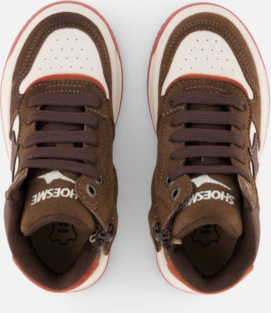 Shoesme New Outsole Sneakers bruin Leer