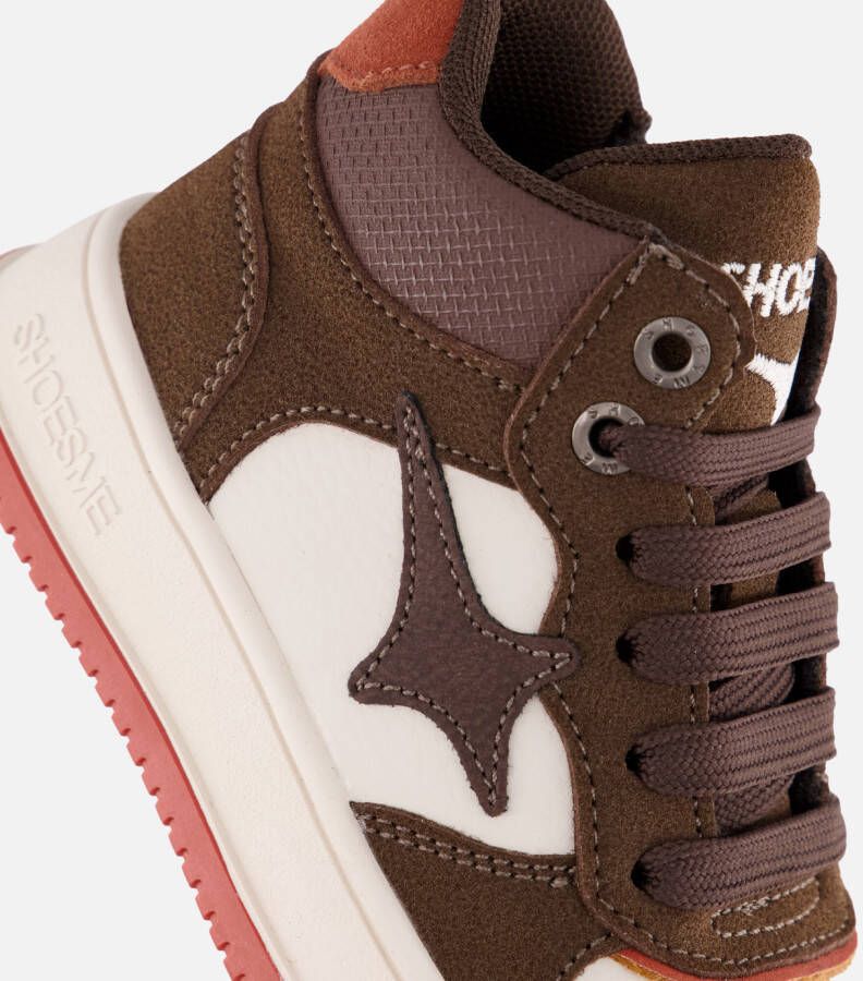Shoesme New Outsole Sneakers bruin Leer