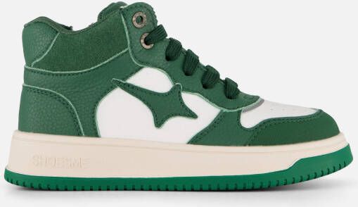 Shoesme New Outsole Sneakers groen Suede