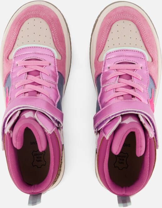 Shoesme New Outsole Sneakers roze Leer