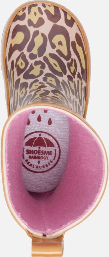 Shoesme Regenlaarzen luipaard Rubber 740222