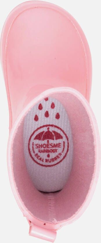 Shoesme Regenlaarzen roze Rubber