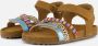 Shoesme leren sandalen met kraaltjes bruin multi Meisjes Leer All over print 22 - Thumbnail 12