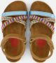Shoesme leren sandalen met kraaltjes bruin multi Meisjes Leer All over print 34 - Thumbnail 14
