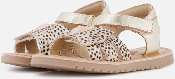 Shoesme Sandalen goud Leer