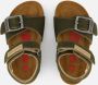 Shoesme Sandalen groen Leer - Thumbnail 3