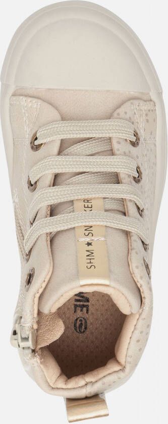 Shoesme Sneakers Beige Leer 32323