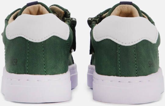 Shoesme Sneakers groen Leer
