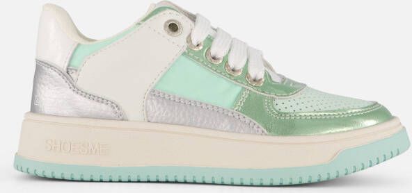 Shoesme Sneakers groen Leer