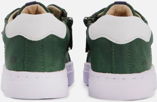 Shoesme Sneakers groen Leer