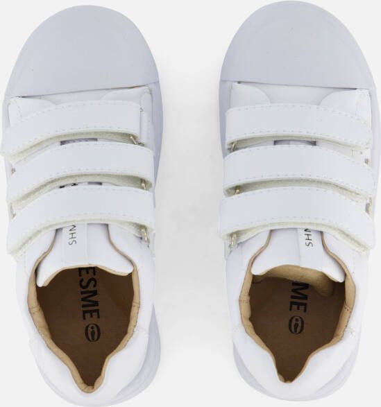 Shoesme Klittenbandschoenen WHITE Leer - Foto 4