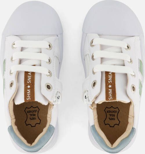 Shoesme Sneakers wit Leer