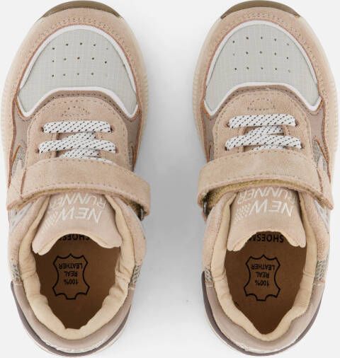Shoesme Trainer Sneakers beige Leer