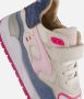 Shoesme Sneakers Meisjes Jeans Blue Fuchsia Leer - Thumbnail 7