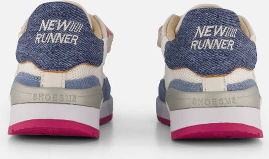 Shoesme Trainer Sneakers blauw Leer