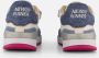 Shoesme Sneakers Meisjes Jeans Blue Fuchsia Leer - Thumbnail 9