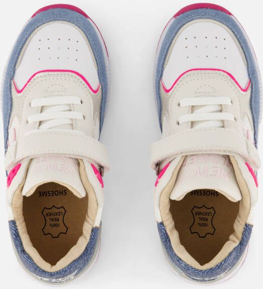 Shoesme Trainer Sneakers blauw Leer