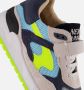 Shoesme leren sneakers grijs blauw Leer Effen 33 - Thumbnail 10