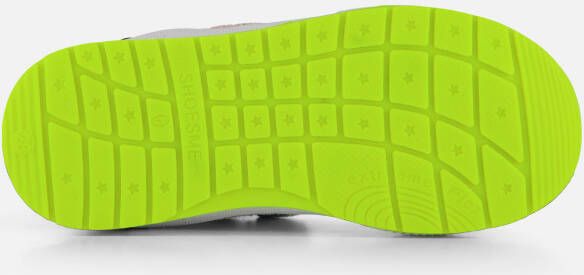 Shoesme Trainer Sneakers grijs Leer