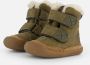 Shoesme Velcro Babyschoenen groen Leer - Thumbnail 2