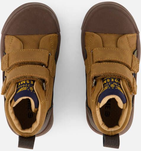 Shoesme Velcro Sneakers cognac Leer